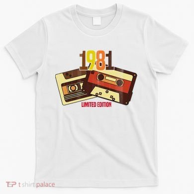 1981 Limited Edition Birthday Gift T-Shirt