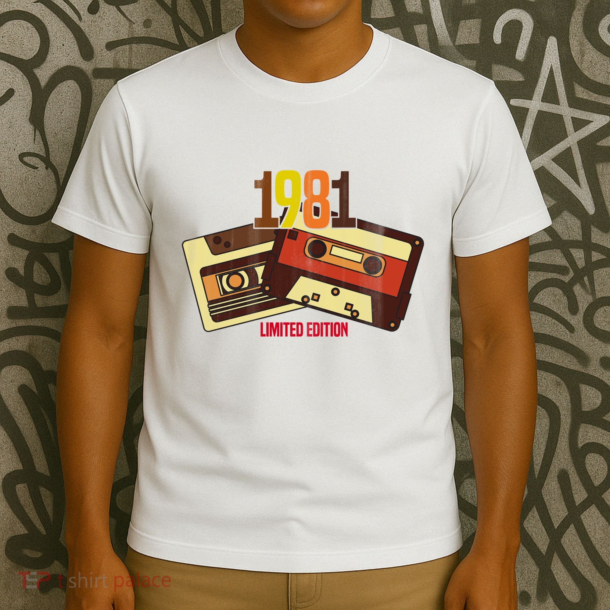 1981 Limited Edition Birthday Gift T-Shirt