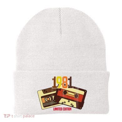 1981 Limited Edition Birthday Gift Beanie