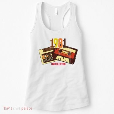 1981 Limited Edition Birthday Gift Women's Tank Top