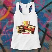 1981 Limited Edition Birthday Gift Women's Tank Top thumb 3