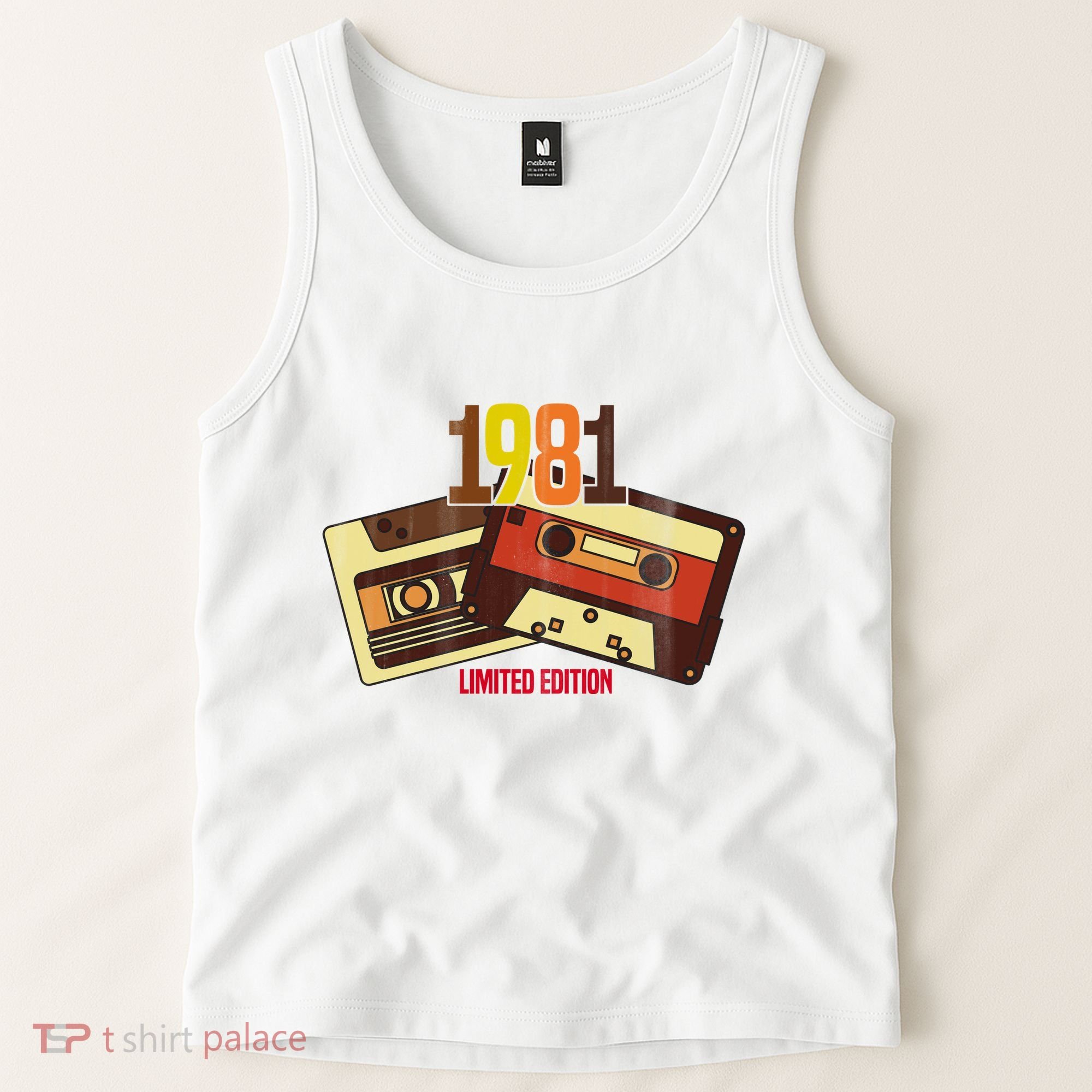 1981 Limited Edition Birthday Gift Tank Top