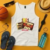 1981 Limited Edition Birthday Gift Tank Top thumb 4