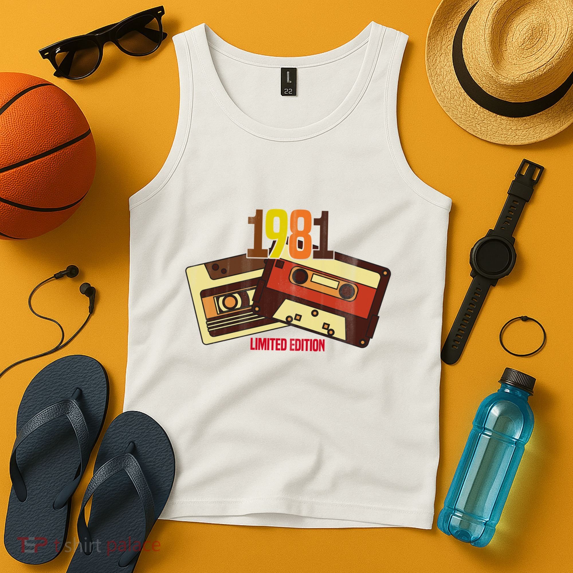 1981 Limited Edition Birthday Gift Tank Top