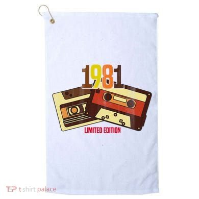 1981 Limited Edition Birthday Gift Golf Towel