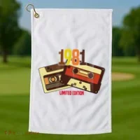 1981 Limited Edition Birthday Gift Golf Towel thumb 1