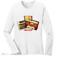 1981 Limited Edition Birthday Gift Women's Long Sleeve Shirt thumb 0