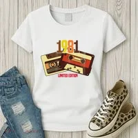 1981 Limited Edition Birthday Gift Women's T-Shirt thumb 3