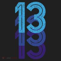 13 Lucky Number 13th Year Birthday Age Sports Team Beanie thumb 2