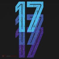 17 Lucky Number 17th Year Birthday Age Sports Team T-Shirt thumb 7