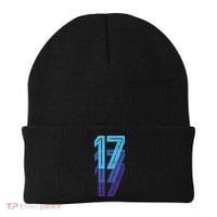17 Lucky Number 17th Year Birthday Age Sports Team Beanie thumb 0