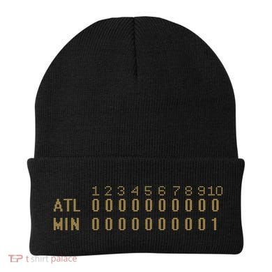 1991 Minnesota Baseball Game 7 Scoreboard Beanie