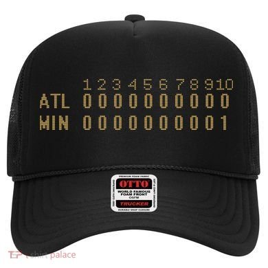 1991 Minnesota Baseball Game 7 Scoreboard Hat