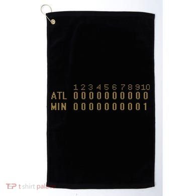 1991 Minnesota Baseball Game 7 Scoreboard Golf Towel