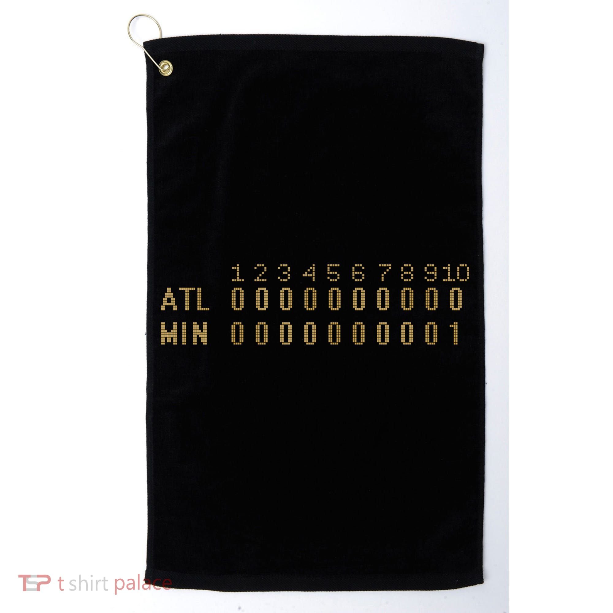 1991 Minnesota Baseball Game 7 Scoreboard Golf Towel