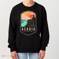1916 Maine Bar Harbor Acadia National Park Gift Women's Sweatshirt thumb 0