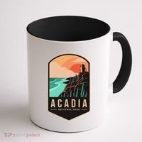 1916 Maine Bar Harbor Acadia National Park Gift Coffee Mug thumb 1