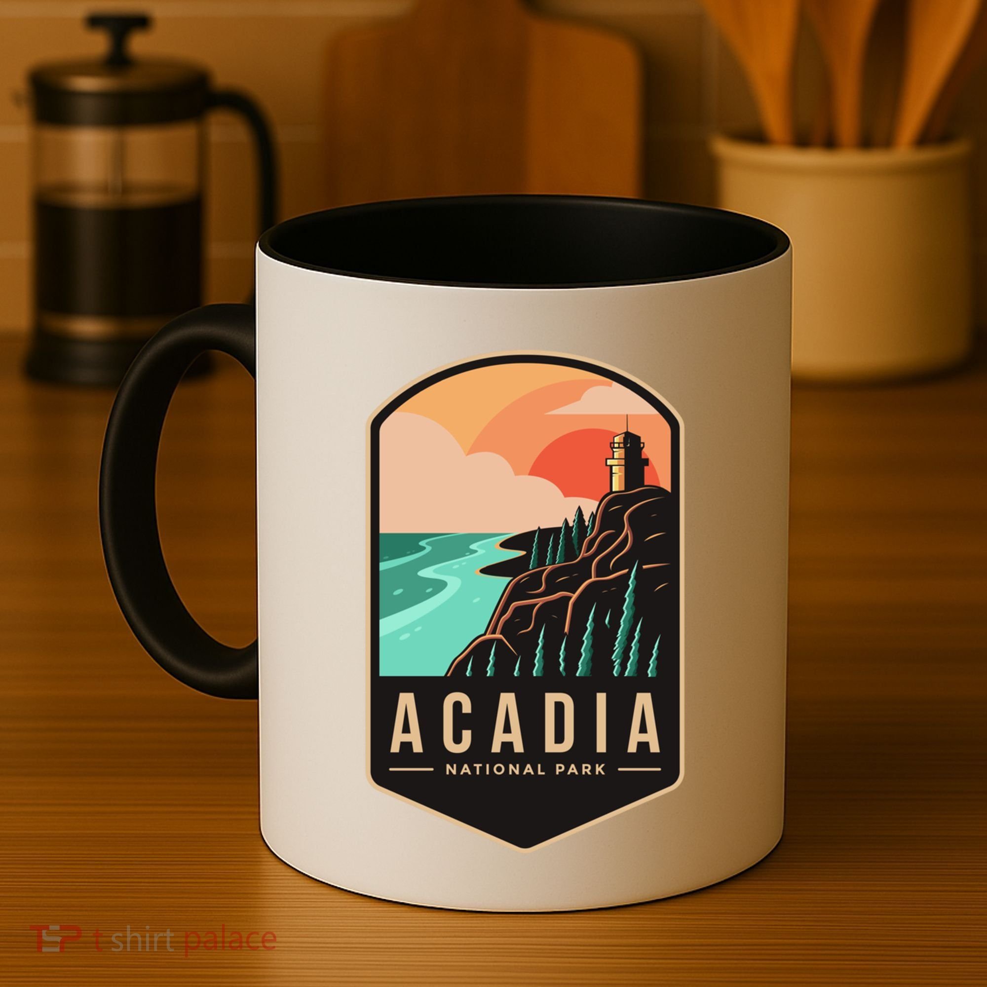 1916 Maine Bar Harbor Acadia National Park Gift Coffee Mug