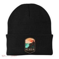 1916 Maine Bar Harbor Acadia National Park Gift Beanie thumb 0