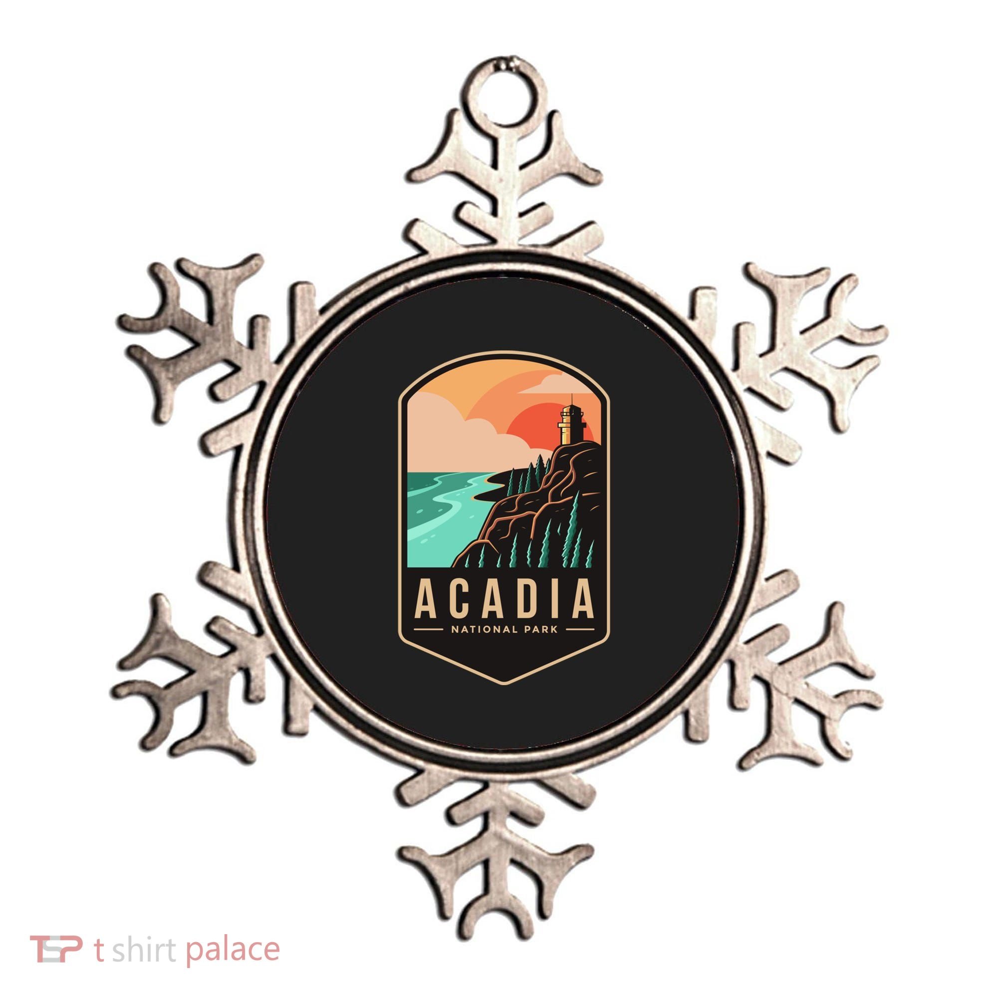 1916 Maine Bar Harbor Acadia National Park Gift Ornament