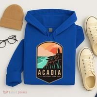 1916 Maine Bar Harbor Acadia National Park Gift Hoodie thumb 4