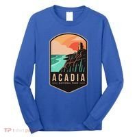 1916 Maine Bar Harbor Acadia National Park Gift Long Sleeve Shirt thumb 0
