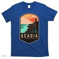 1916 Maine Bar Harbor Acadia National Park Gift T-Shirt thumb 0