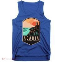 1916 Maine Bar Harbor Acadia National Park Gift Tank Top thumb 0