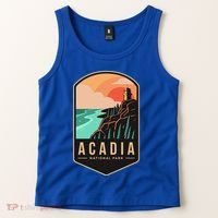 1916 Maine Bar Harbor Acadia National Park Gift Tank Top thumb 2