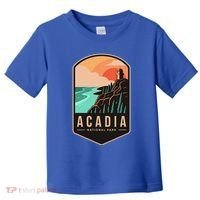 1916 Maine Bar Harbor Acadia National Park Gift Toddler T-Shirt thumb 0