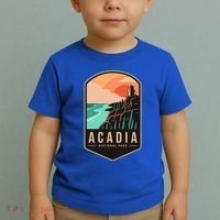 1916 Maine Bar Harbor Acadia National Park Gift Toddler T-Shirt thumb 2