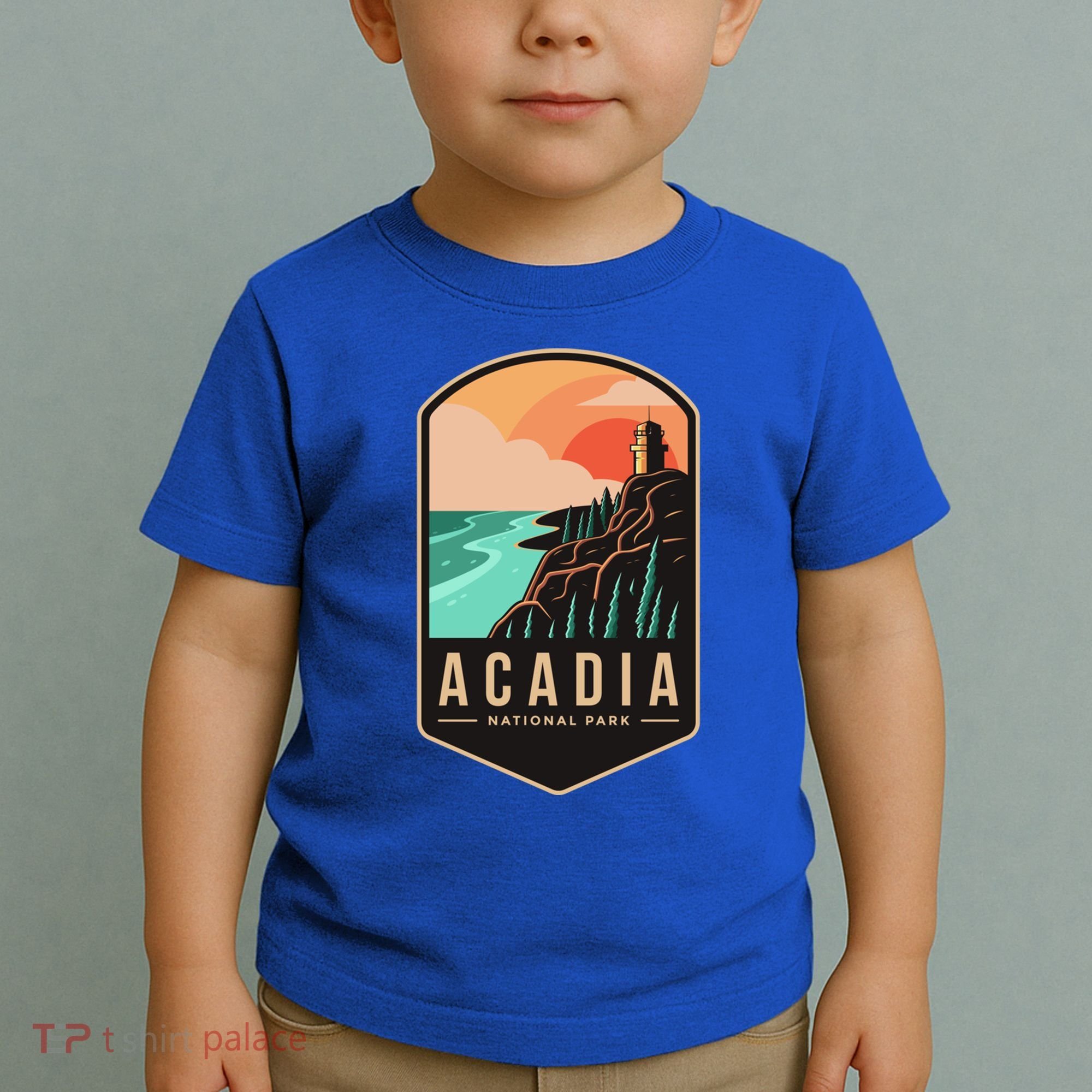 1916 Maine Bar Harbor Acadia National Park Gift Toddler T-Shirt