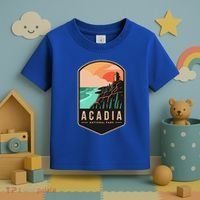 1916 Maine Bar Harbor Acadia National Park Gift Toddler T-Shirt thumb 3