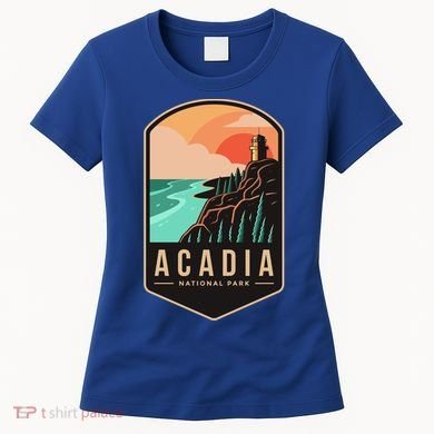1916 Maine Bar Harbor Acadia National Park Gift Women's T-Shirt