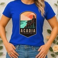 1916 Maine Bar Harbor Acadia National Park Gift Women's T-Shirt thumb 2
