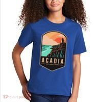1916 Maine Bar Harbor Acadia National Park Gift Kids T-Shirt thumb 2