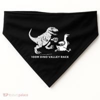 100 Mile Dino Valley Race USA-Made Doggie Bandana thumb 0