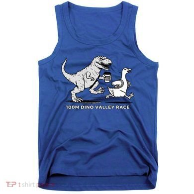 100 Mile Dino Valley Race Tank Top