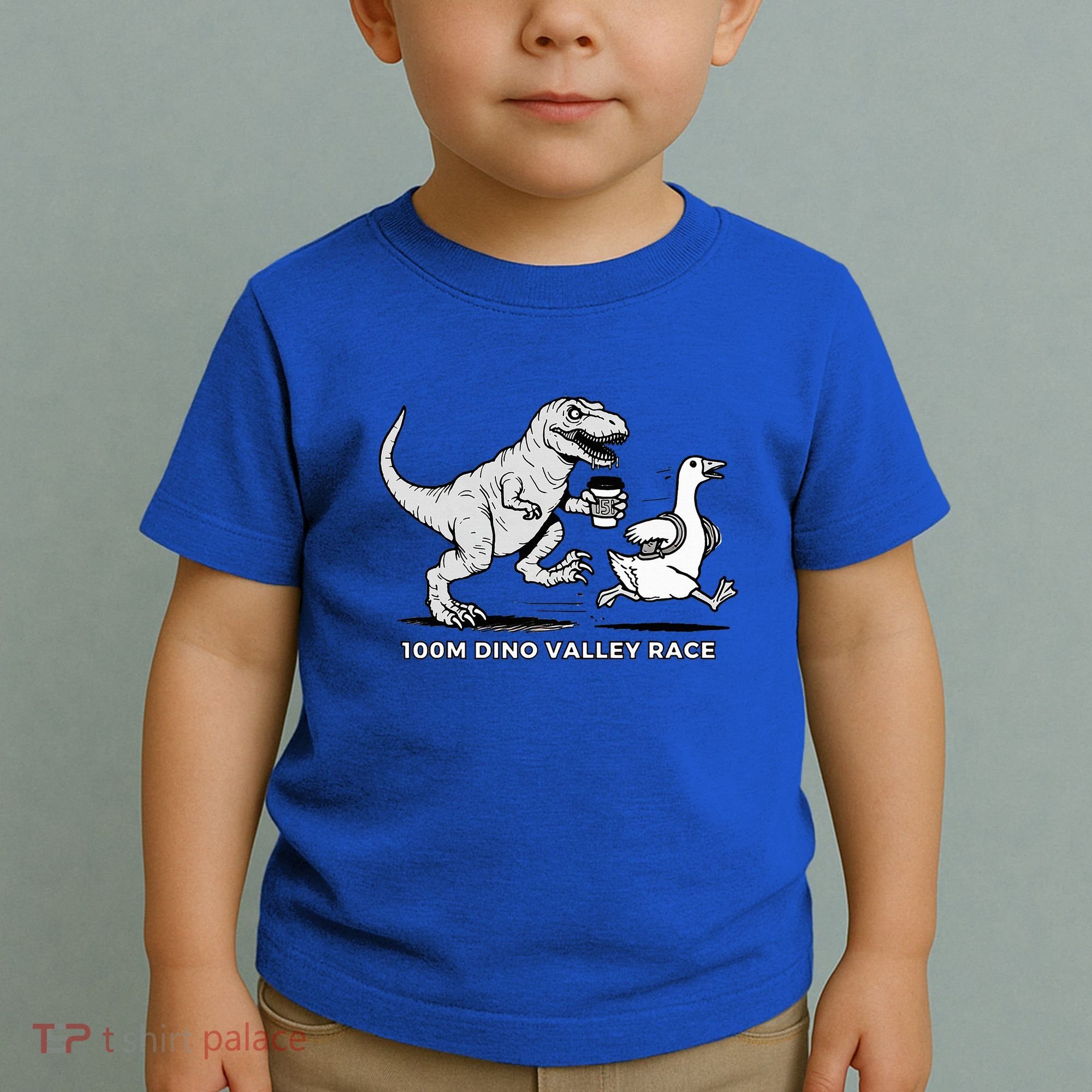 100 Mile Dino Valley Race Toddler T-Shirt