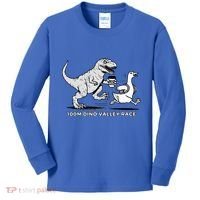 100 Mile Dino Valley Race Kids Long Sleeve Shirt thumb 0