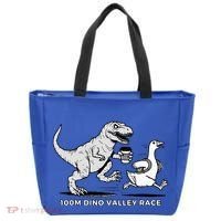 100 Mile Dino Valley Race Tote Bag thumb 0