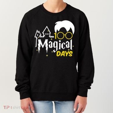 100 Magical Days Wizard 100th Days Of School Women's Sweatshirt