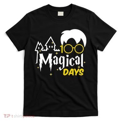 100 Magical Days Wizard 100th Days Of School T-Shirt