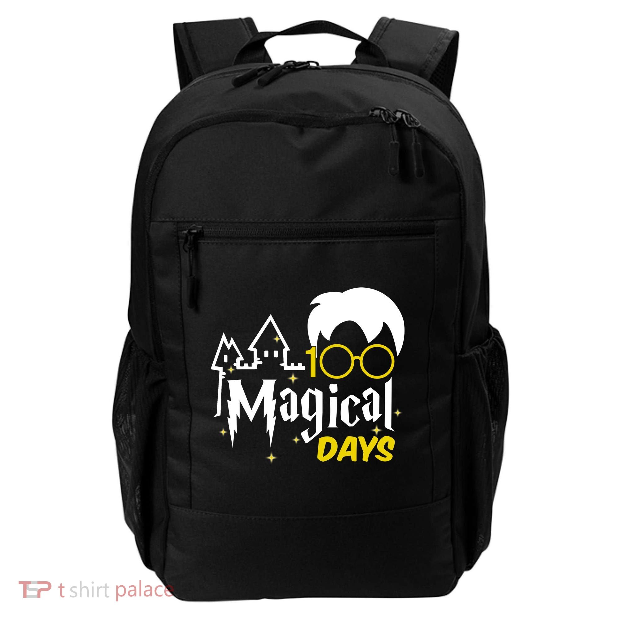 100 Magical Days Wizard 100th Days Of School Backpack