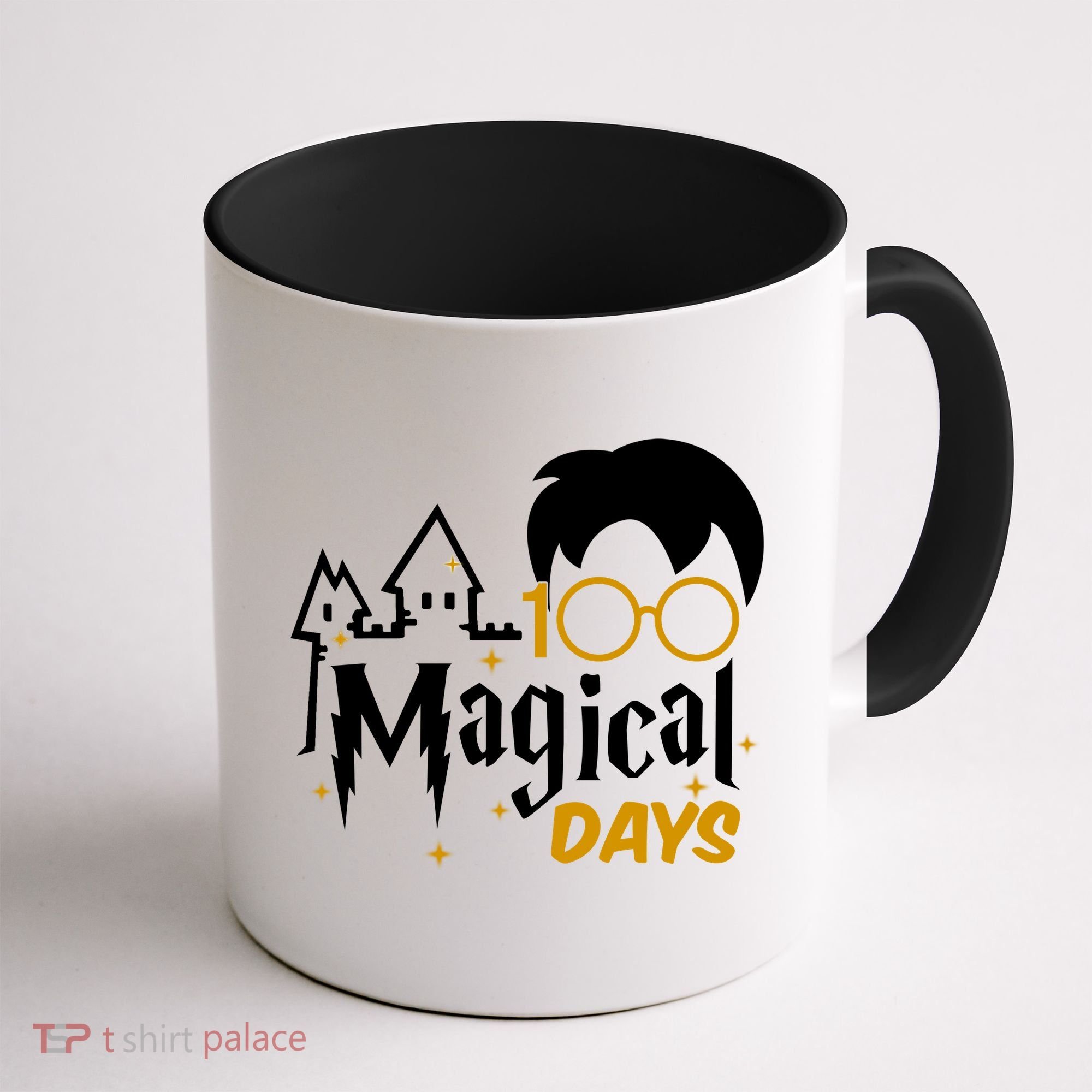 100 Magical Days Wizard 100th Days Of School Coffee Mug