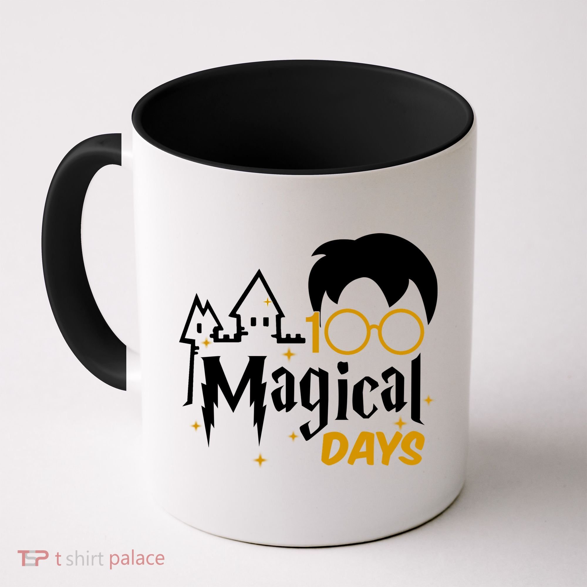 100 Magical Days Wizard 100th Days Of School Coffee Mug