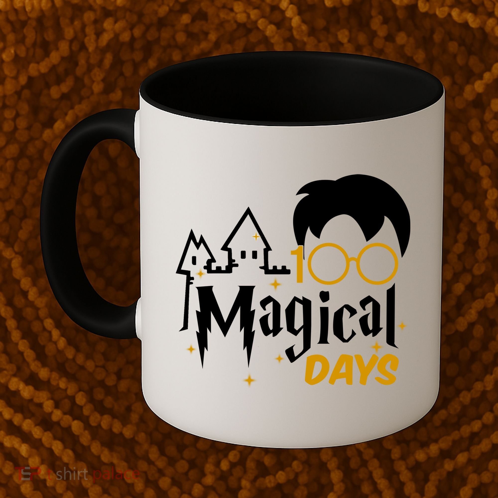 100 Magical Days Wizard 100th Days Of School Coffee Mug
