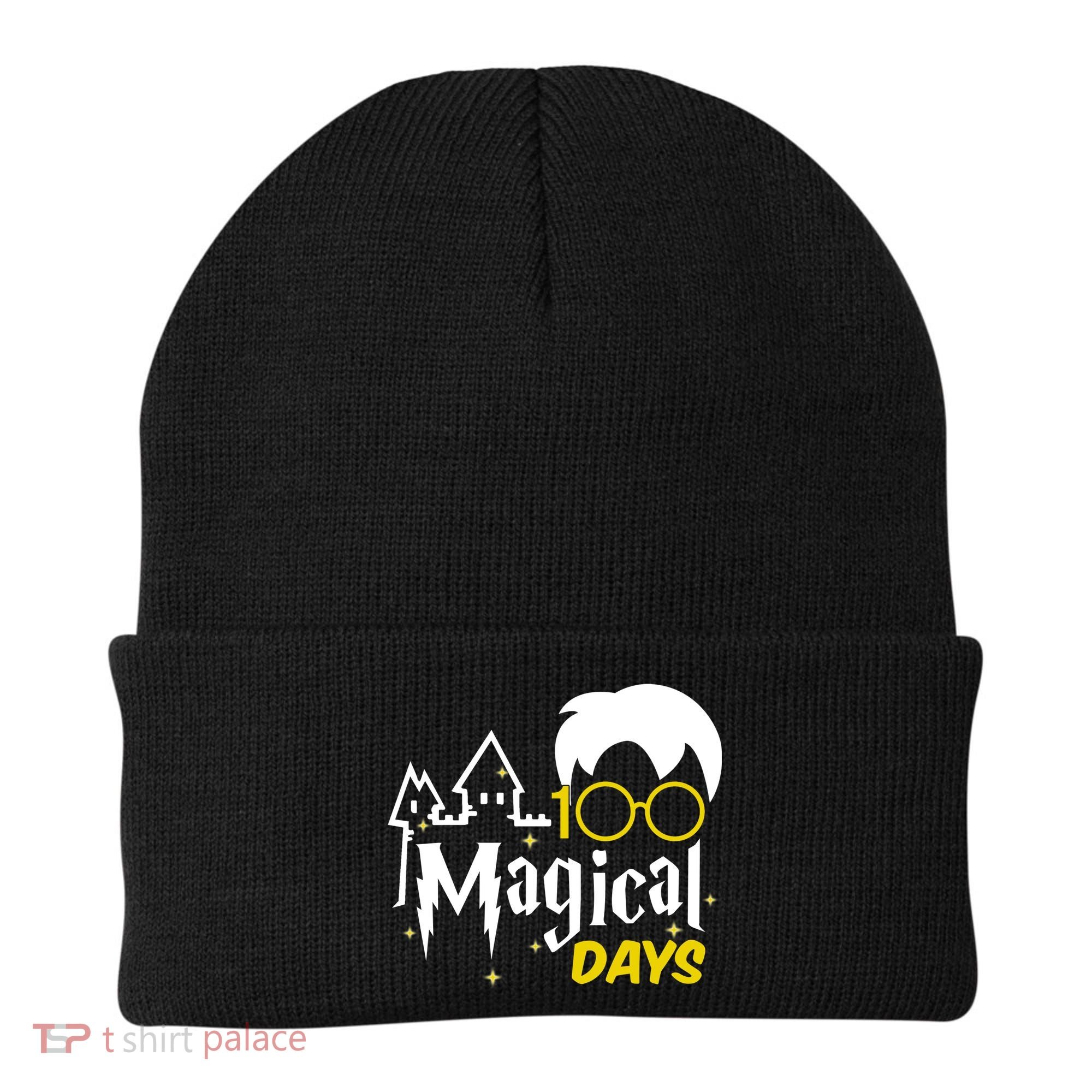 100 Magical Days Wizard 100th Days Of School Beanie