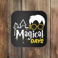 100 Magical Days Wizard 100th Days Of School Coaster thumb 0