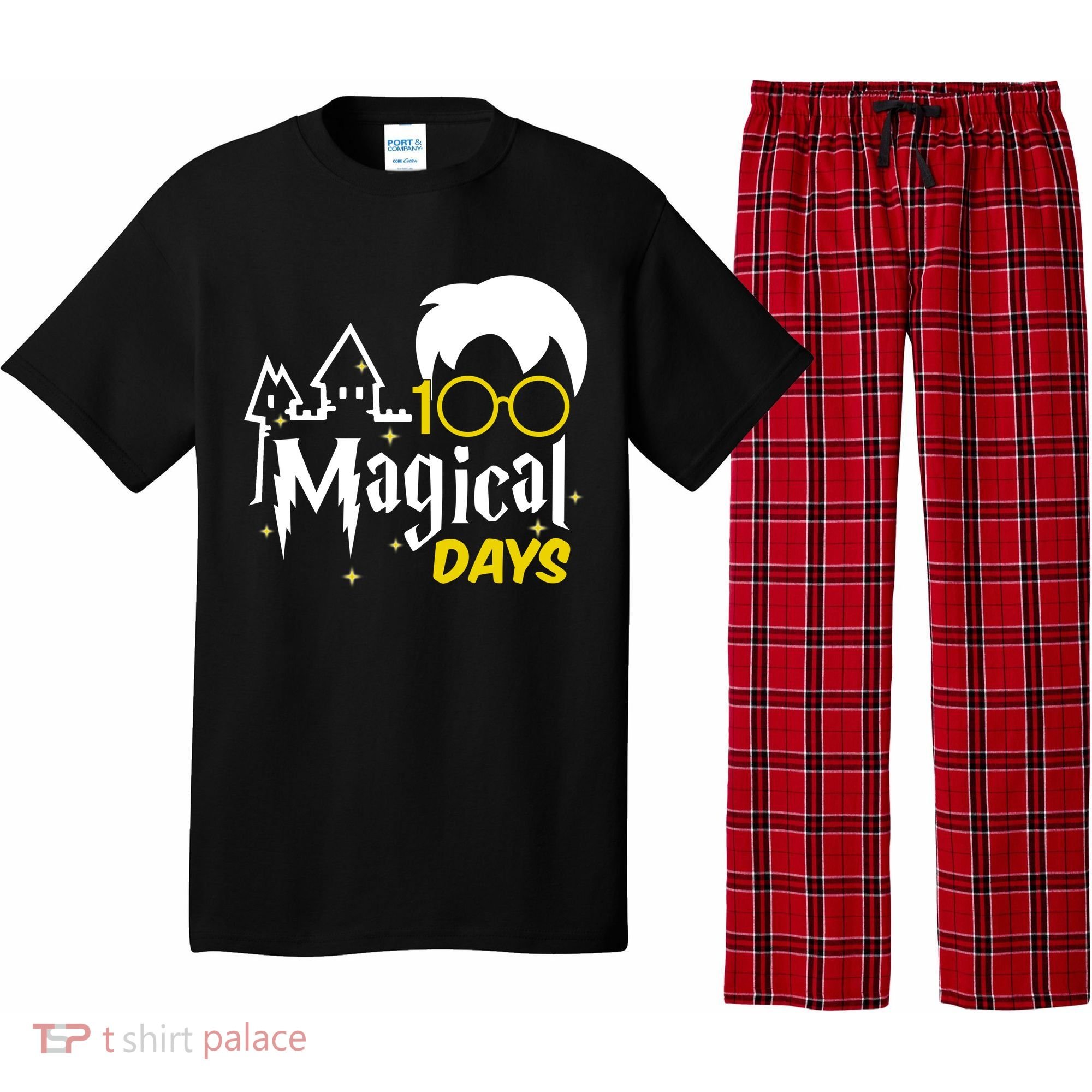 100 Magical Days Wizard 100th Days Of School Pajama Set